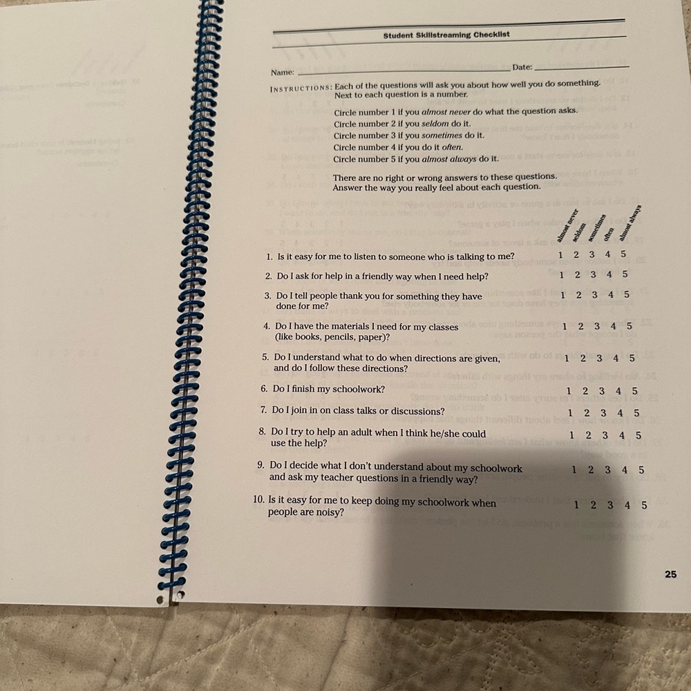 Skillstreaming the Elementary school child- program forms- new strategies! - Picture 9 of 11